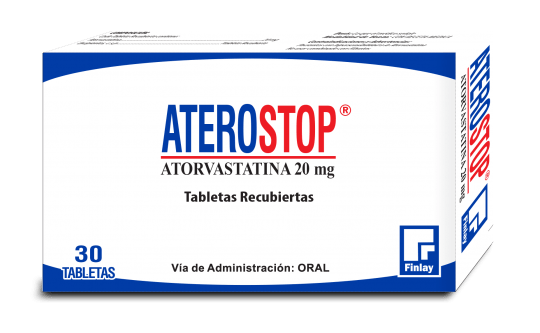 ATEROSTOP 20 mg estuche